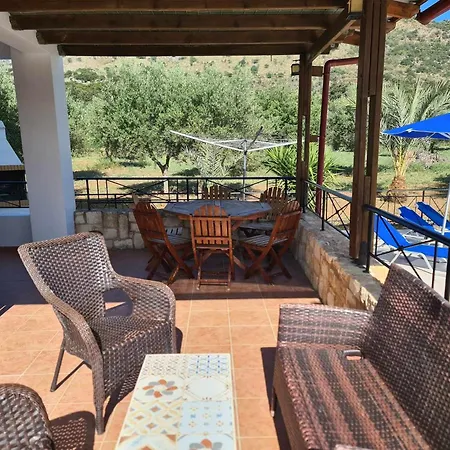 Angelos With Private Gated Pool Villa Almirída