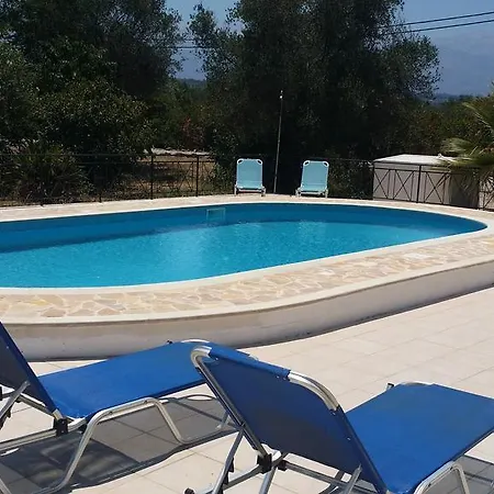 Angelos With Private Gated Pool Villa Almirída